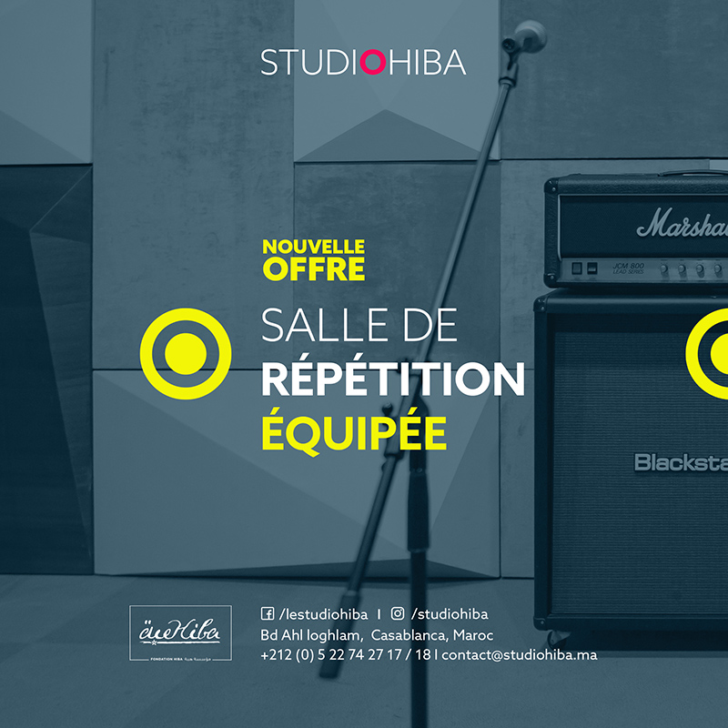 Salle de rÃ©pÃ©tition Ã©quipÃ©e