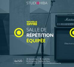 Salle de rÃ©pÃ©tition Ã©quipÃ©e